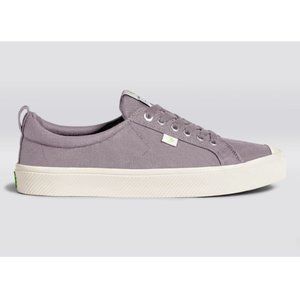 Cariuma OCA Low Mystic Grey Canvas Sneakers Shoes Women 8.5 Men 7 NWB